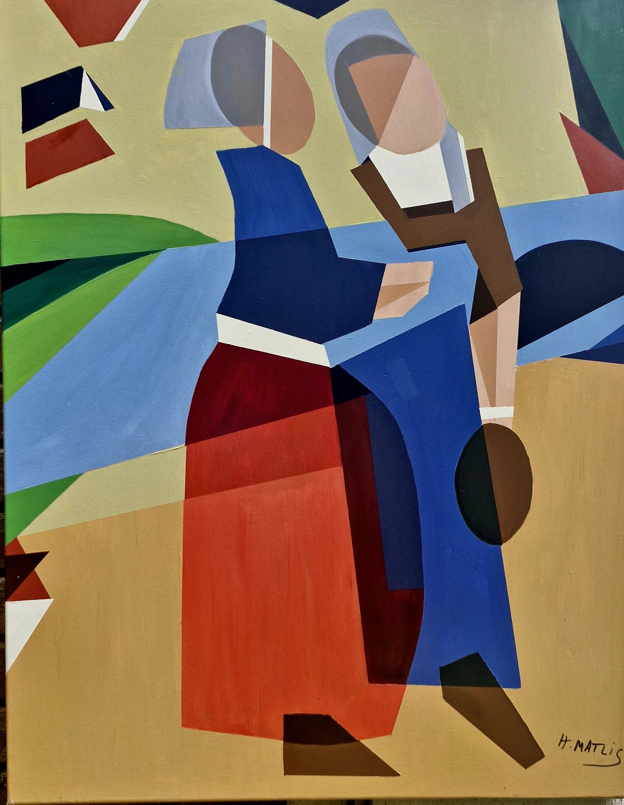 Hélène Matlis, Les deux bretonnes Hélène Matlis, Les deux bretonnes