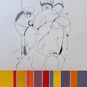 Fine Art Drawings, Studies for Entropy 2, Ghazi Baker
