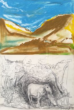 Fine Art Drawings, Lunchtime, Todor Rabadzhiyski
