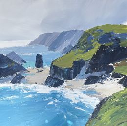 Painting, Kynance Cove, Sian M