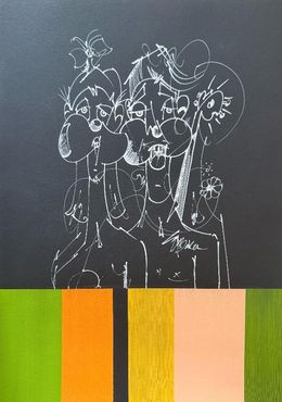 Zeichnungen, Studies for Entropy 5, Ghazi Baker