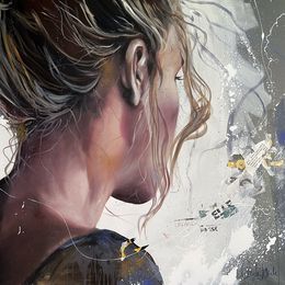 Gemälde, Un ange passe, Cécile Desserle