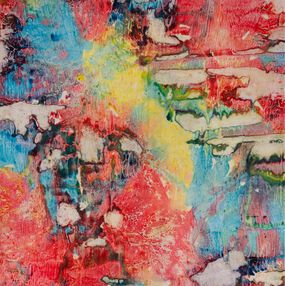 Gemälde, Red, Blue, Yellow #12, Mihai Florin Vrabies