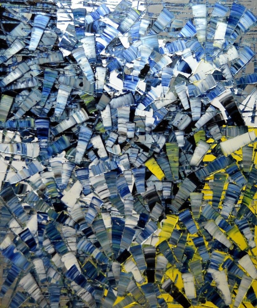 Alain Bécanne, Peinture abstraite 05-2025-33 Alain Bécanne, Peinture abstraite 05-2025-33