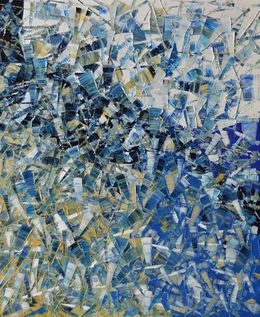 Peinture, Peinture abstraite 04-2025-34, Alain Bécanne