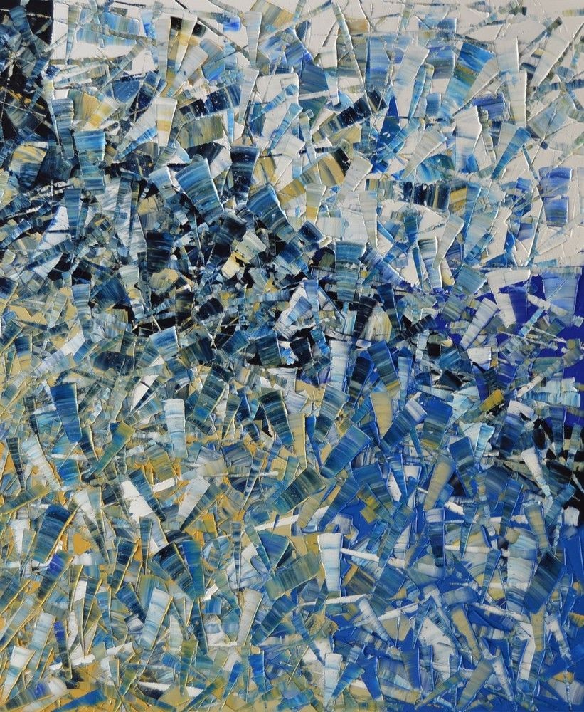 Alain Bécanne, Peinture abstraite 04-2025-34 Alain Bécanne, Peinture abstraite 04-2025-34
