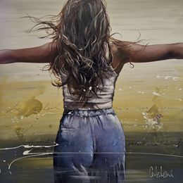 Pittura, Le soleil brûle ma peau, Cécile Desserle
