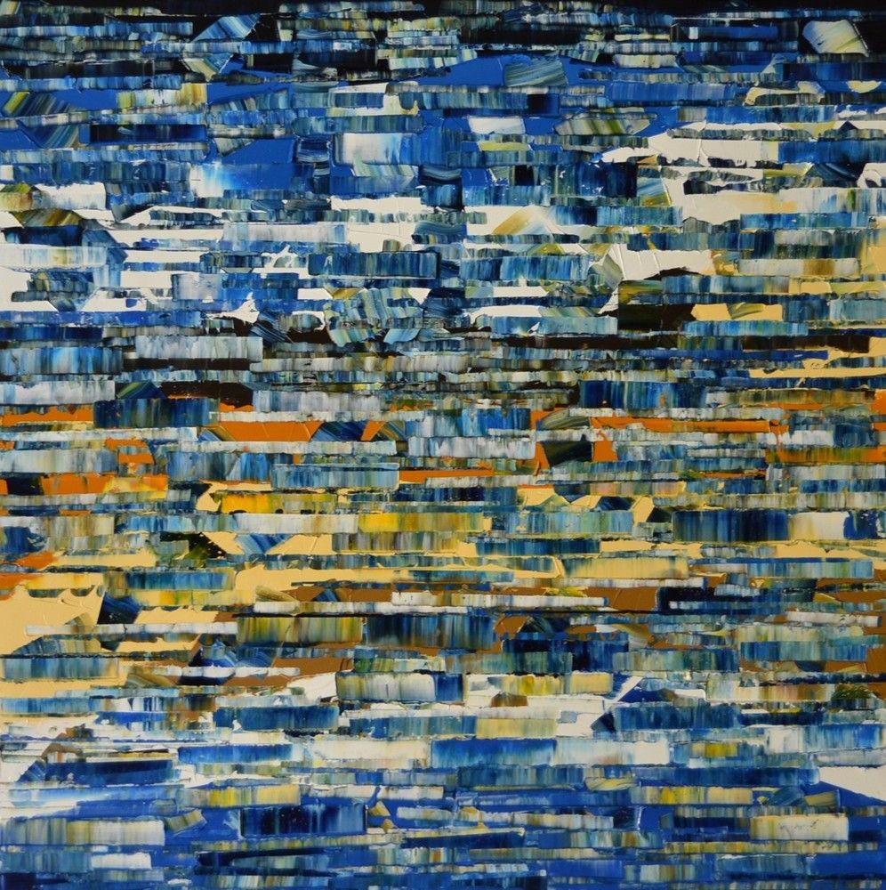 Alain Bécanne, Peinture abstraite 04-2025-31 Alain Bécanne, Peinture abstraite 04-2025-31