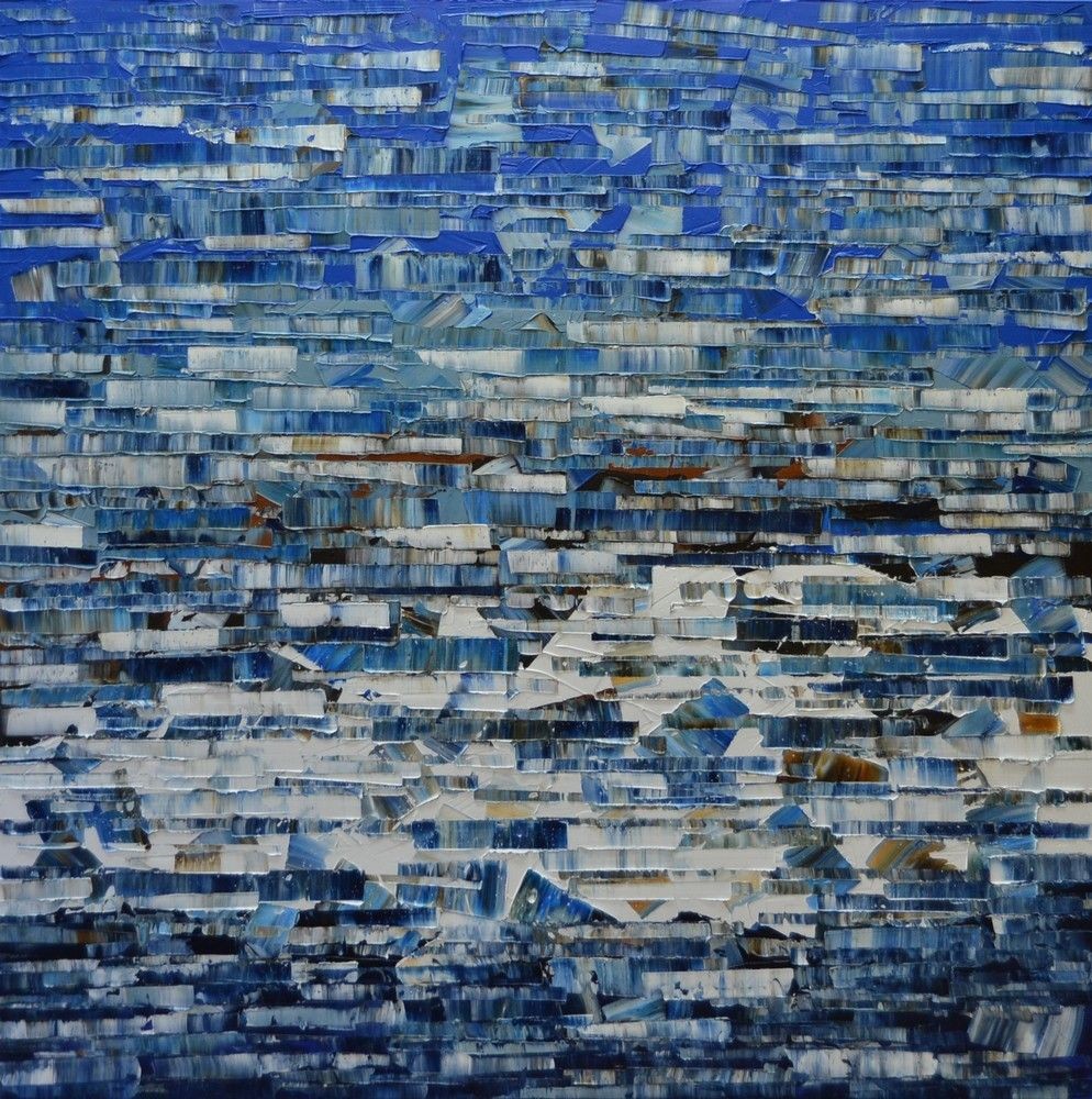 Alain Bécanne, Peinture abstraite 04-2025-28 Alain Bécanne, Peinture abstraite 04-2025-28