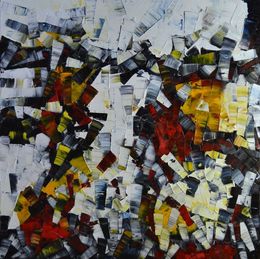Peinture, Peinture abstraite 04-2025-27, Alain Bécanne