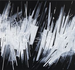 Pintura, Pulse. 2023-05 - Série Abstraction dynamique, Dominique Vial