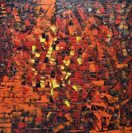 Peinture, Peinture abstraite 04-2025-22, Alain Bécanne