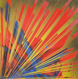 Pintura, Danse de lumière. 2023-20 - Série Abstraction dynamique, Dominique Vial