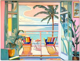 Pintura, Where the Sun kisses the Sea, Barbara Schaumann
