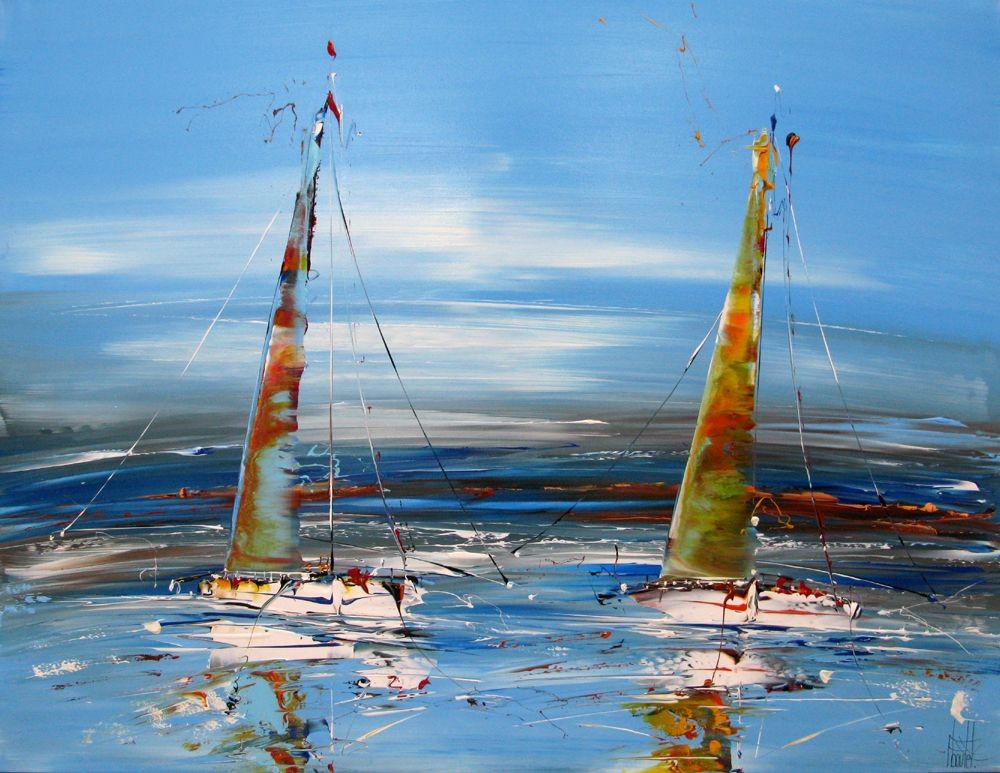 Fred Boutet, Marine abstraite 100 Fred Boutet, Marine abstraite 100