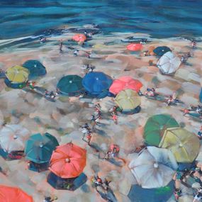 Painting, Effervescence estivale, Clothilde Lasserre