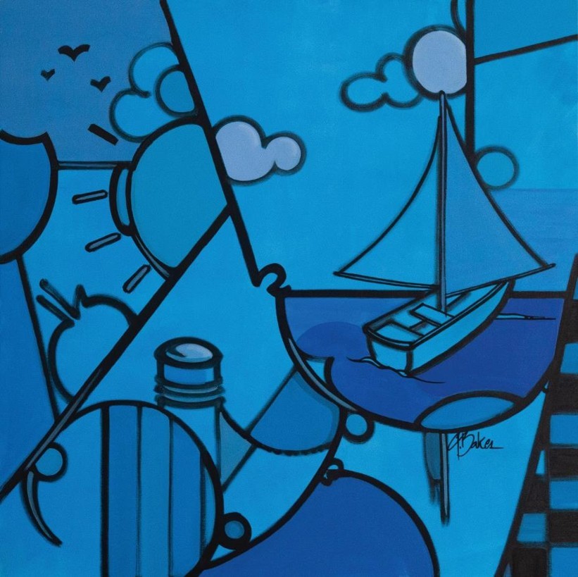 Ghazi Baker, Seascape for the screen age Ghazi Baker, Seascape for the screen age