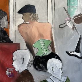 Painting, The Return of Galliano, Roxana Khonkulova
