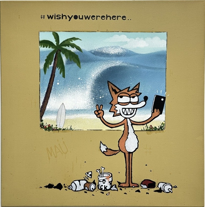 Mau Mau, #wishyouwerehere.. (mustard) Mau Mau, #wishyouwerehere.. (mustard)