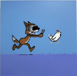 Peinture, Chicken in the Matrix (ocean), Mau Mau