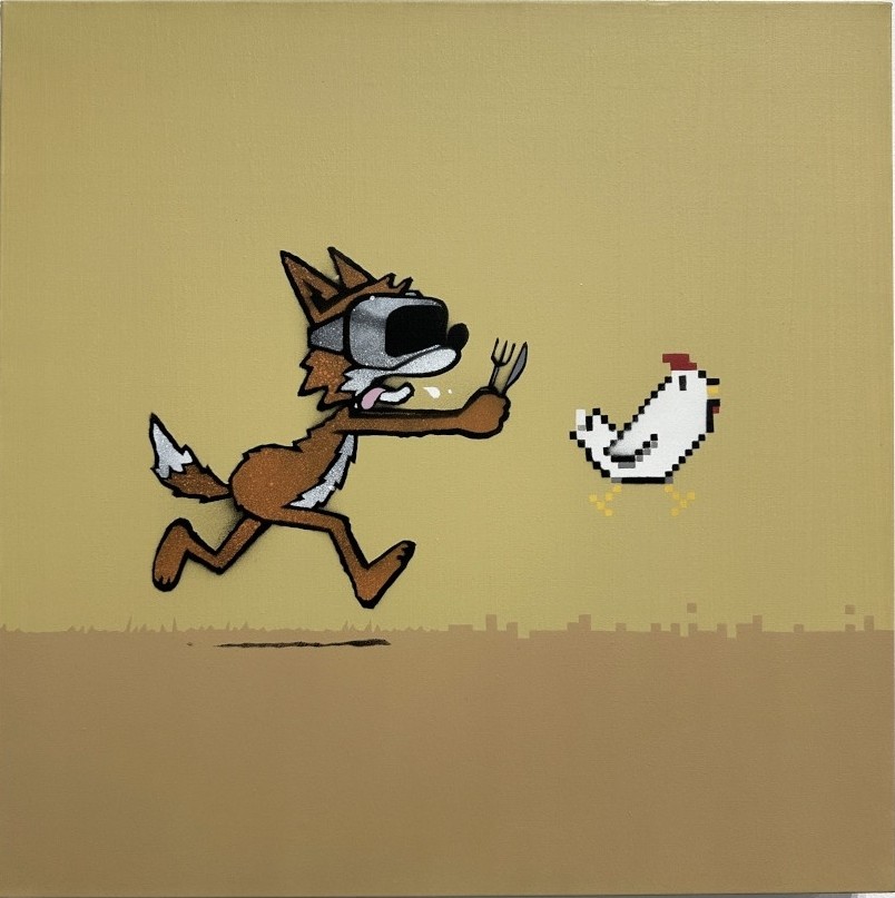 Mau Mau, Chicken in the Matrix (sand) Mau Mau, Chicken in the Matrix (sand)