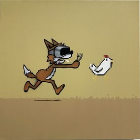 Pintura, Chicken in the Matrix (sand), Mau Mau