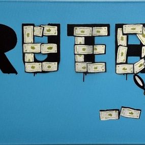 Painting, Follow the money (Aqua), Mau Mau