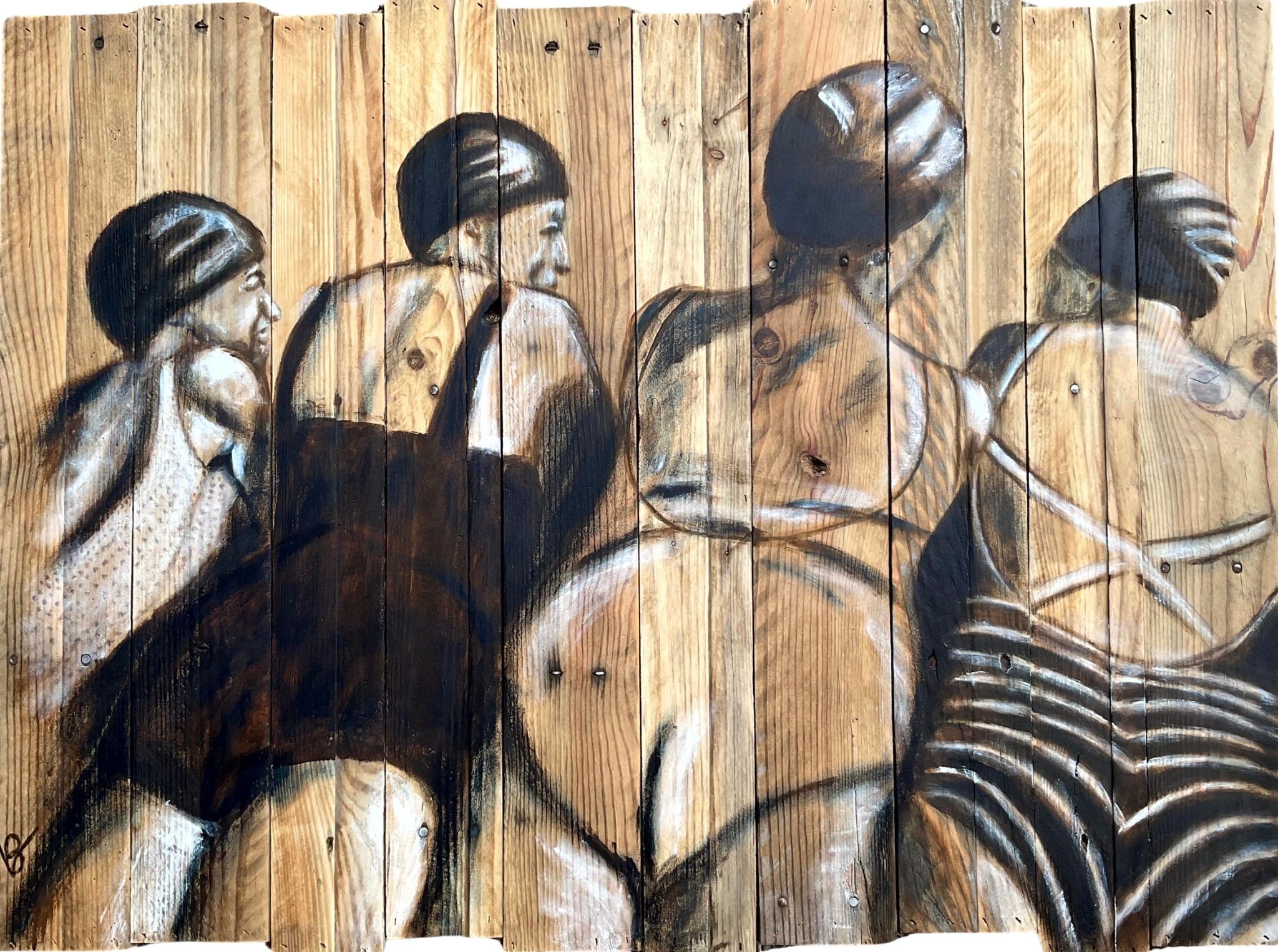 Véronique Baleste, Les baigneuses Véronique Baleste, Les baigneuses