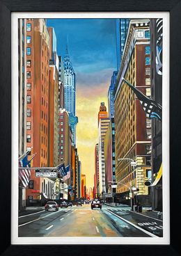 Gemälde, Chrysler Building 42nd Street New York City, Angela Wakefield