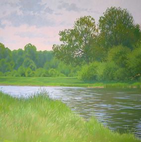 Painting, July. It's a Nasty Day, Valery Savenets