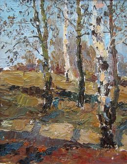 Gemälde, March. Etude, Valery Savenets