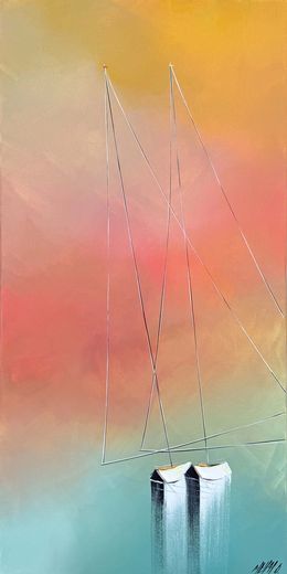 Pintura, À deux en mer... (Esprit Voile), Olivier Messas