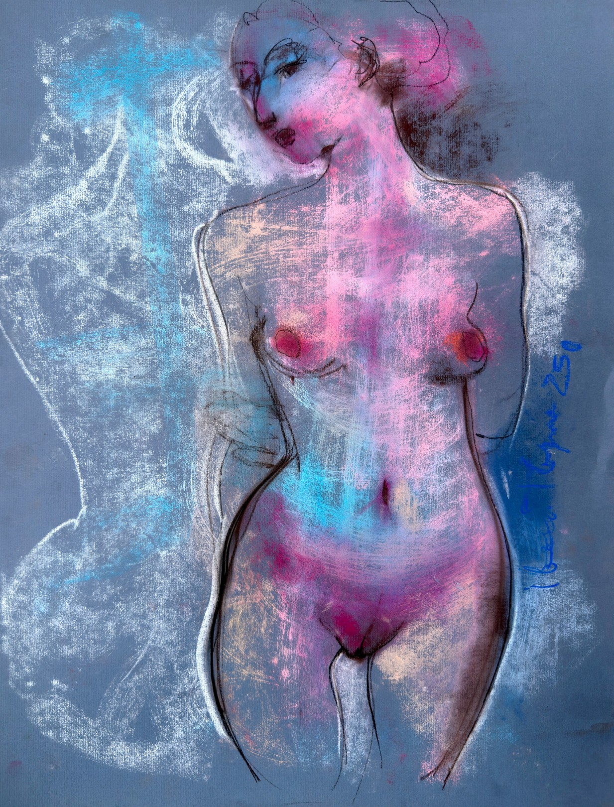 Ivan Tverdun, Pastel Nudes III Ivan Tverdun, Pastel Nudes III