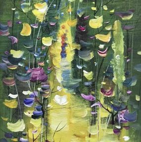 Pintura, Arbre, Xiu