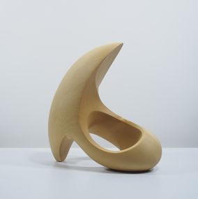 Skulpturen, Permeable Existence No.4 - Abstract Wood Sculpture, Mike Sasaki