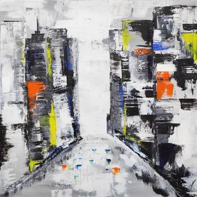 Gemälde, Electric City, Frédéric Amodru
