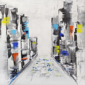 Gemälde, In the City, Frédéric Amodru
