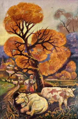 Peinture, Autumn Flock, Daniil Litvinov