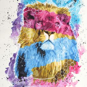 Peinture, Lion, Nyne Factory