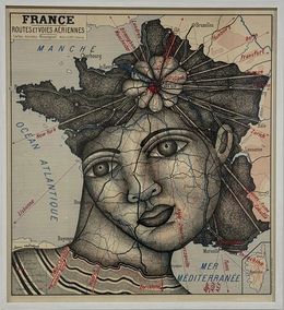 Dibujo, France (routes et voies aériennes), Clara Castagné