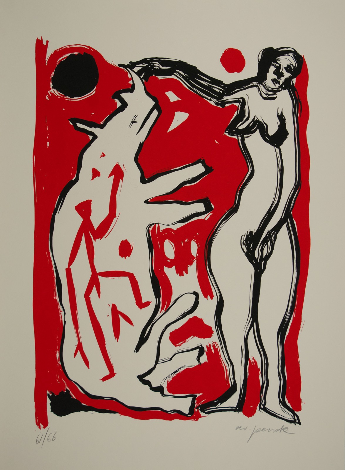 A.R. Penck, Nashorn A.R. Penck, Nashorn