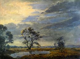 Pintura, Cloudy, Before a Thunderstorm, Oleg Litvinov