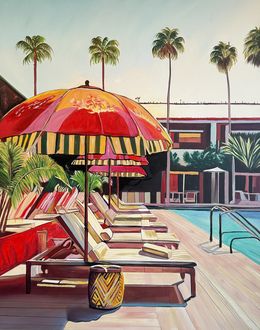 Peinture, Between the Heat and the Blue, Lilly Muth
