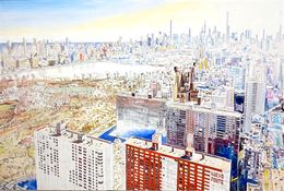 Pintura, Manhattan aerial 5, Lucio Forte