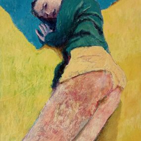 Painting, Il tappeto azzurro, Luigi Iona