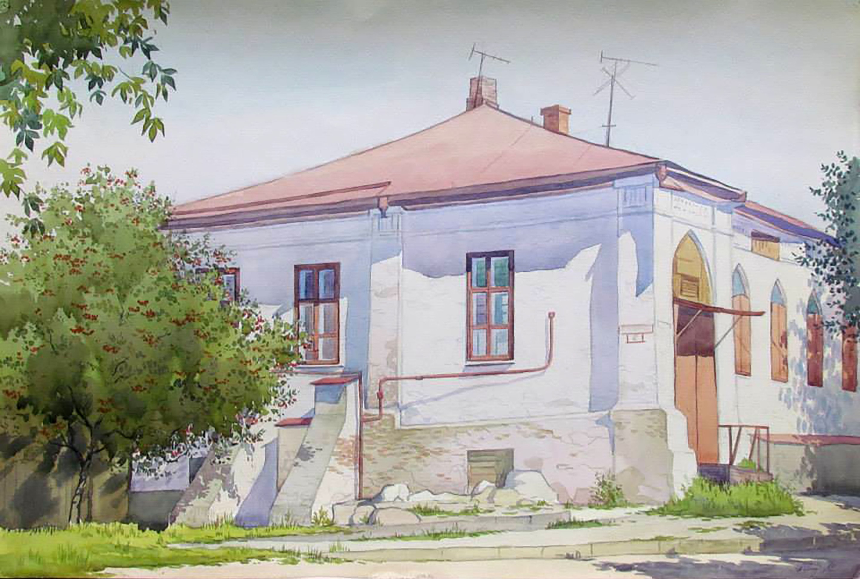 Valery Savenets, House on Lermontovskaya Street Valery Savenets, House on Lermontovskaya Street