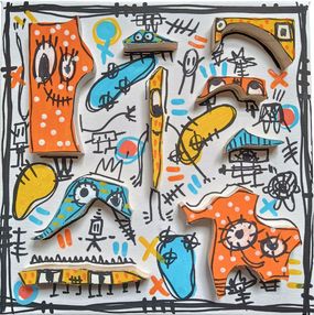 Peinture, Les joyeux Bonhom'bidules, VHE