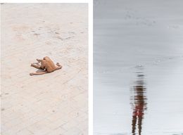 Photography, Engulfment, Nacional 7 and I am fleeting #1 Diptych, Javier Rey