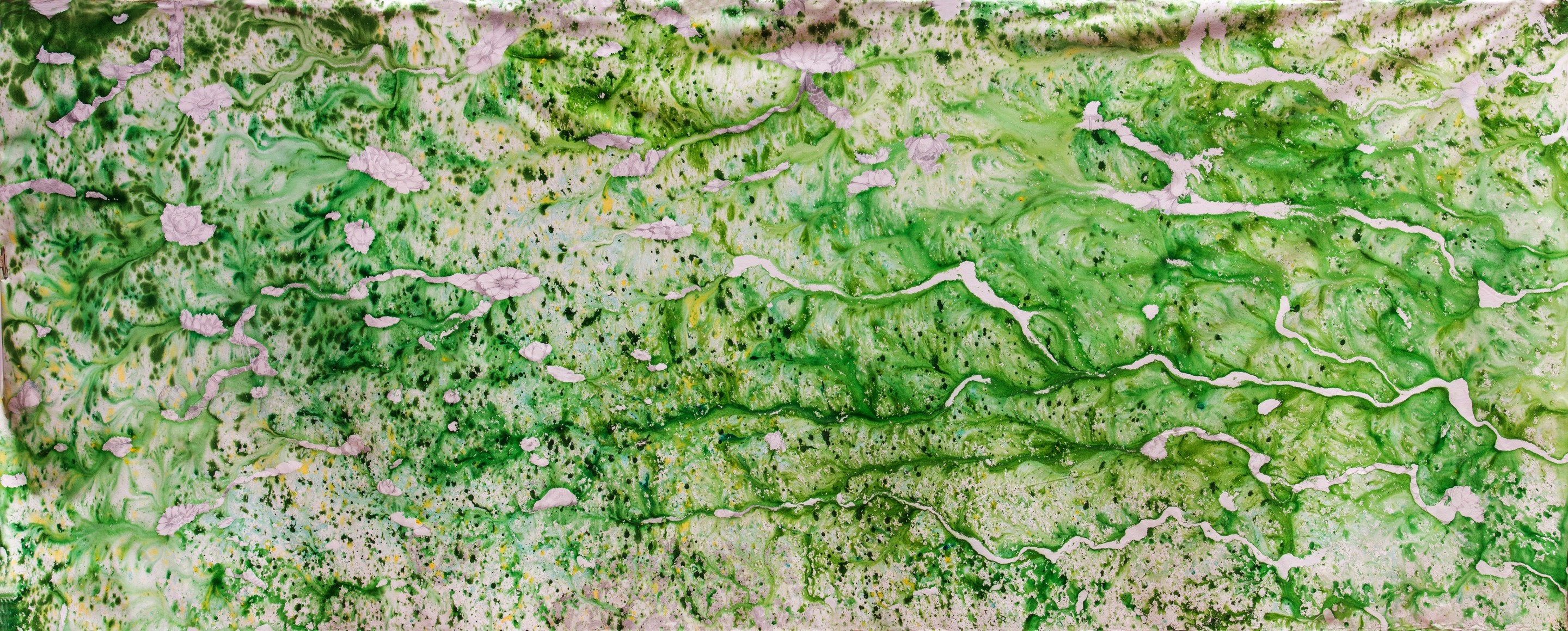 Nat Orlowski, Registros y llagas, nenúfares y un pájaro. From The Series Registros Nat Orlowski, Registros y llagas, nenúfares y un pájaro. From The Series Registros