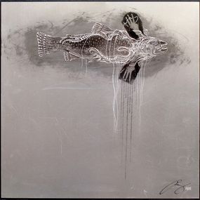 Peinture, Le ti-main-nez (Collabo avec Jérome Prieur), Marie-Josée Roy